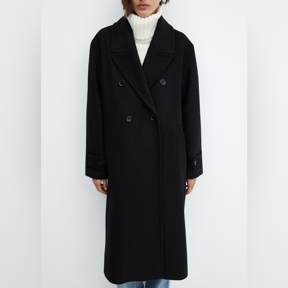 NWOT Mango Wool Coat - Picture 6 of 9